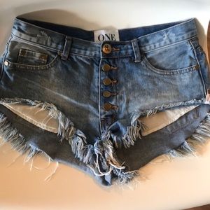Oneteaspoon jean shorts